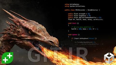 ایجاد بازی Combat به سبک RPG Core: یادگیری کدنویسی سی شارپ در یونیتی - سطح متوسط
